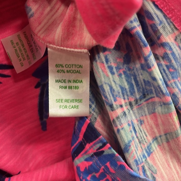 NWOT Lily Pulitzer Surfcrest Swing Dress Tiki Pink Out On A Limb - Size XS - Picture 3 of 7